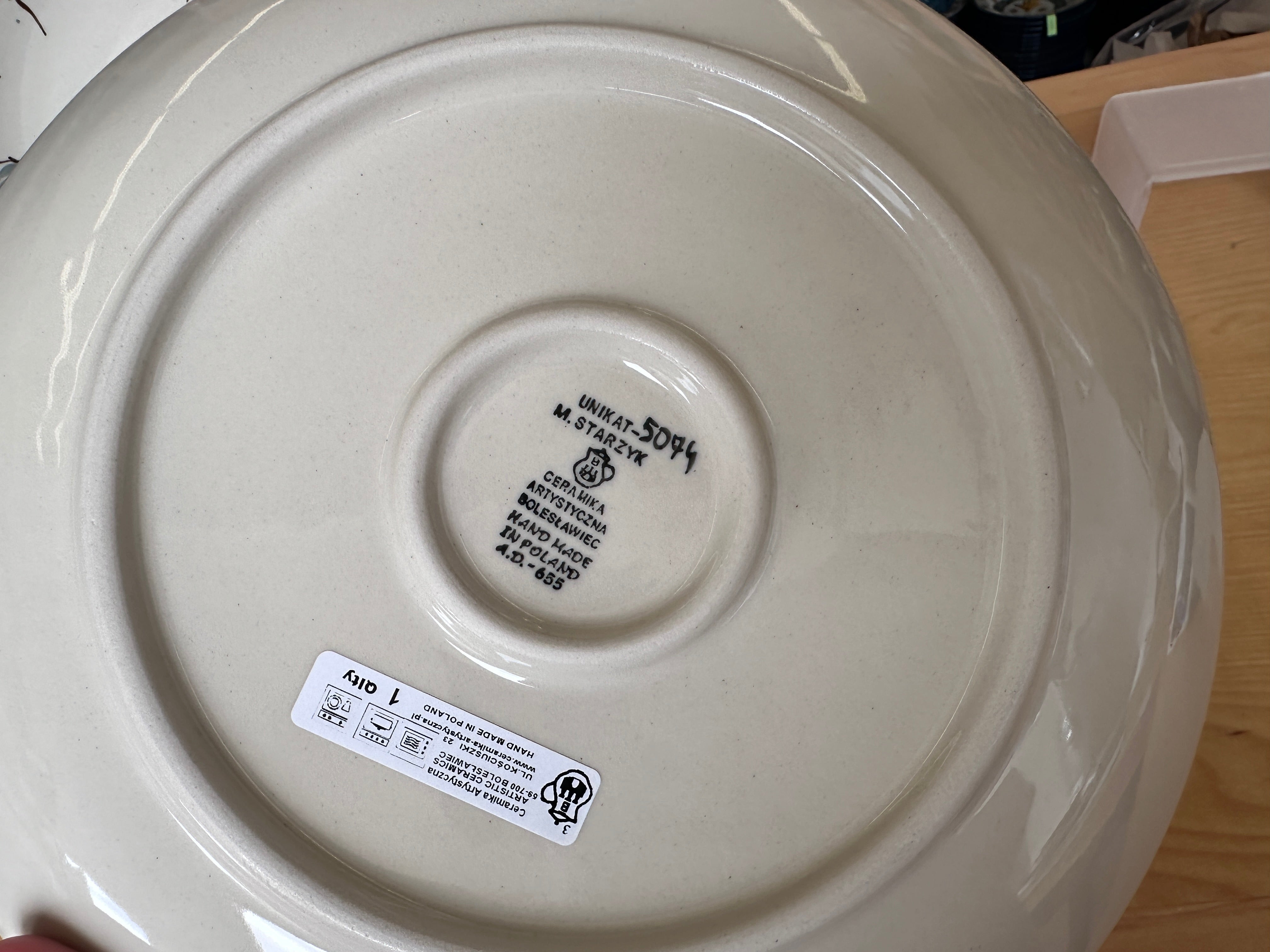 CLEARANCE 10" Unikat Dinner Plate