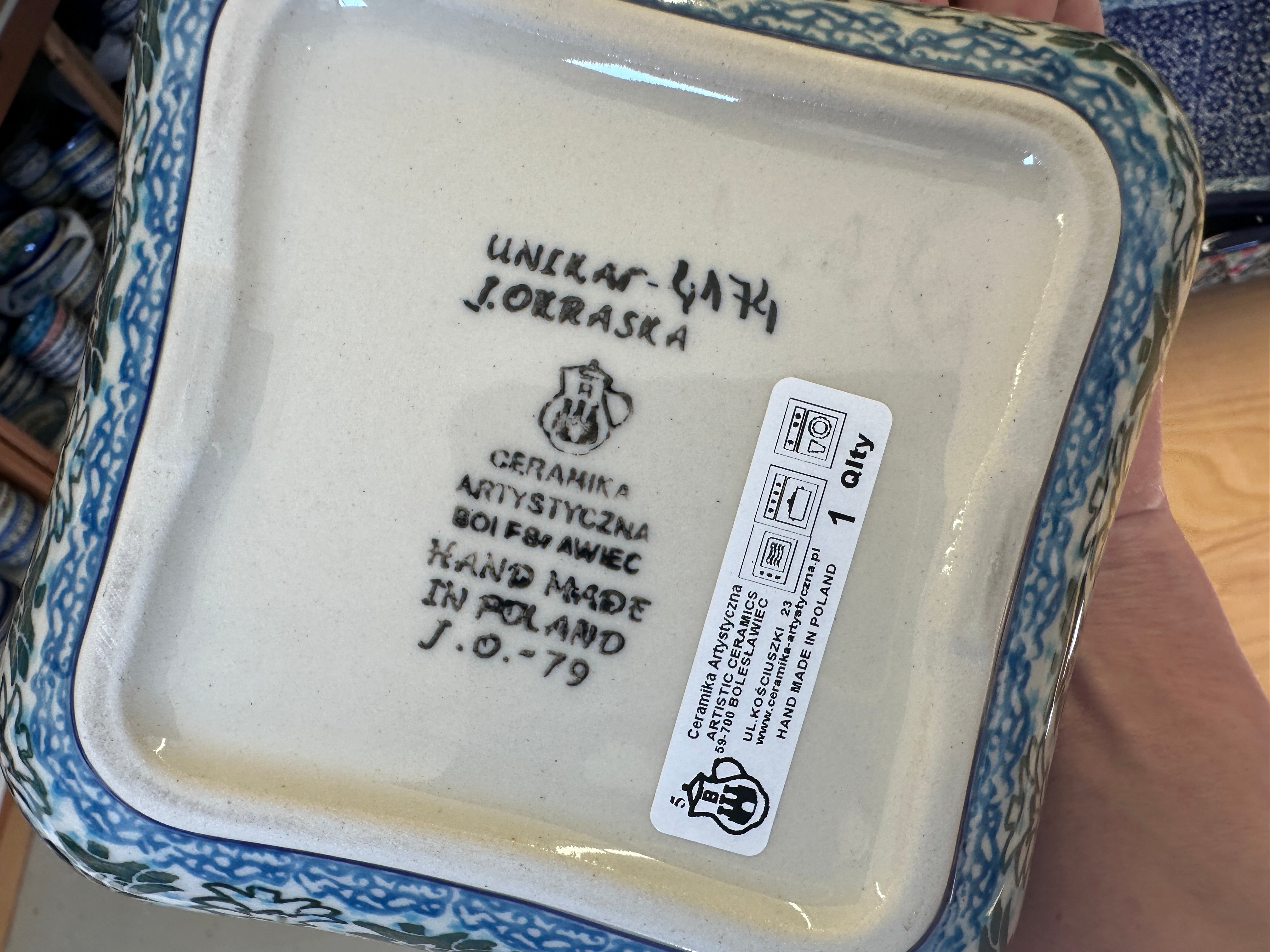 CLEARANCE Unikat Baker Serving Bowl