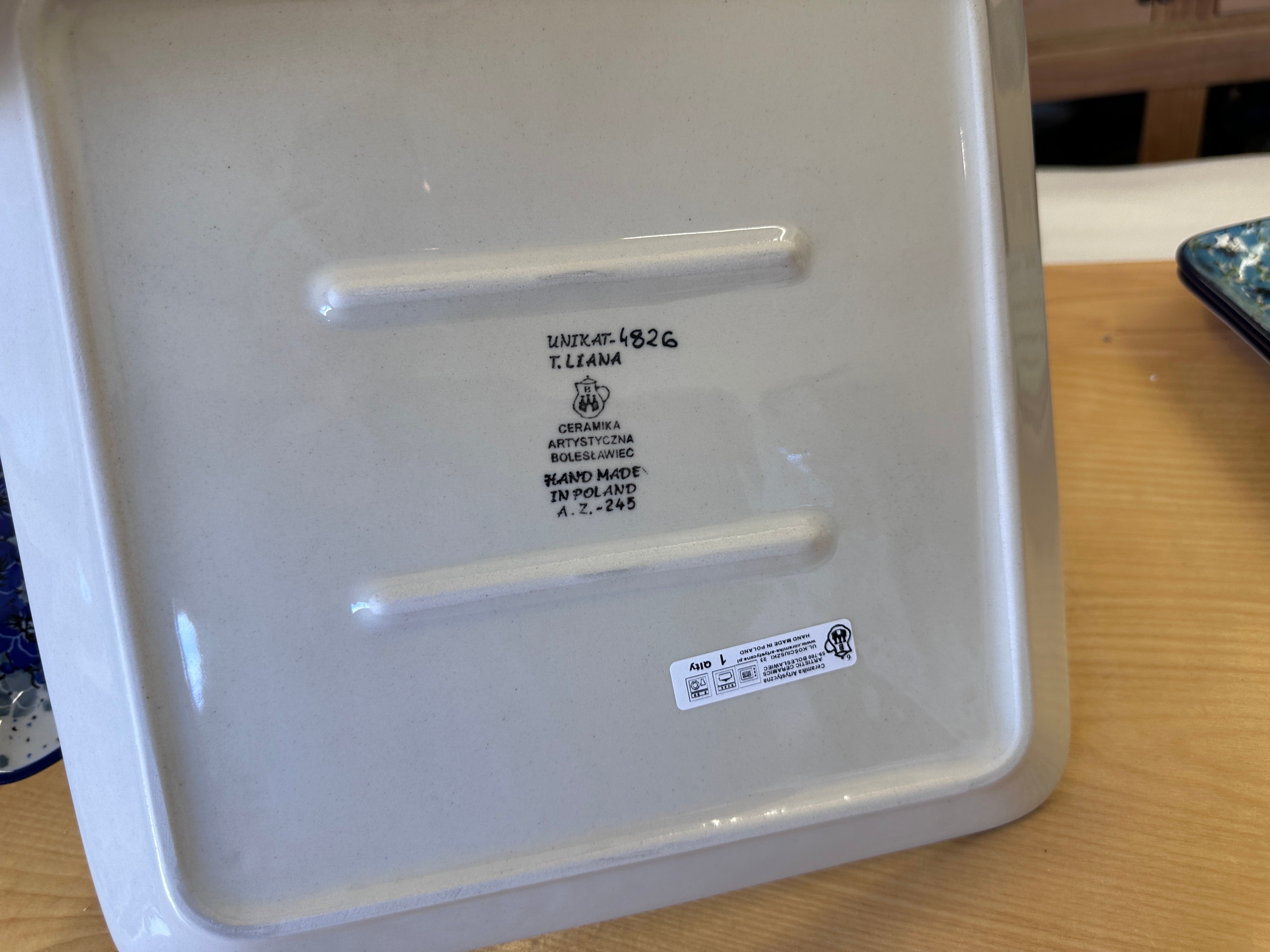 CLEARANCE Large Unikat Square Platter