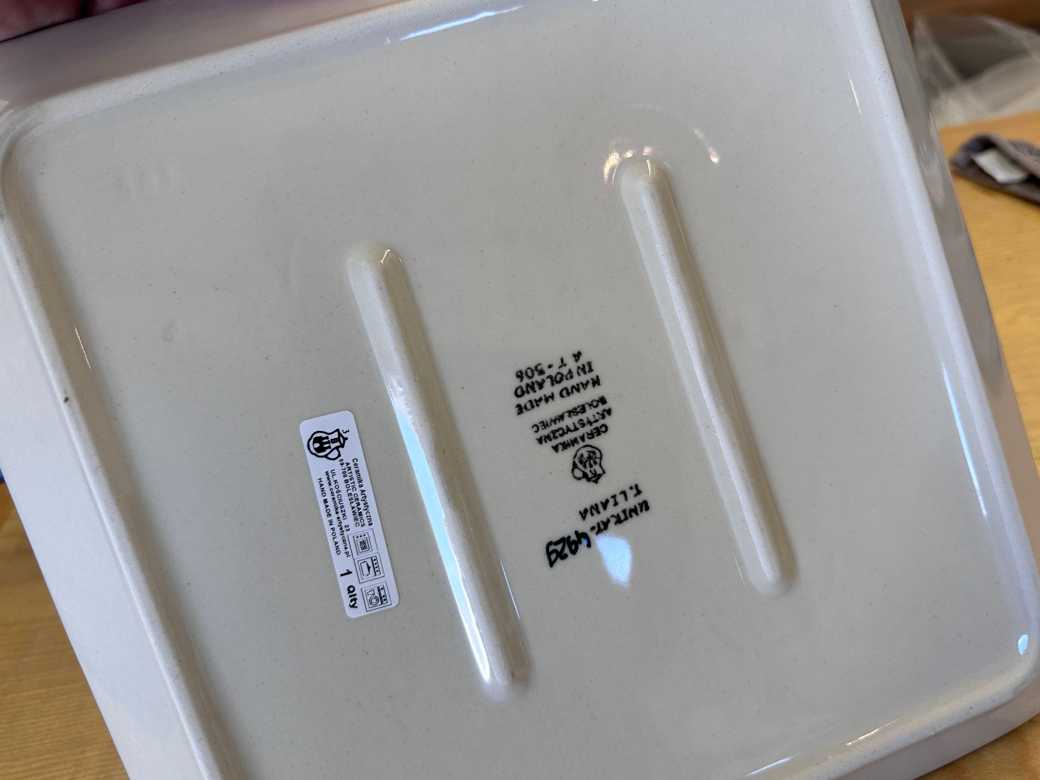 CLEARANCE Large Unikat Square Platter