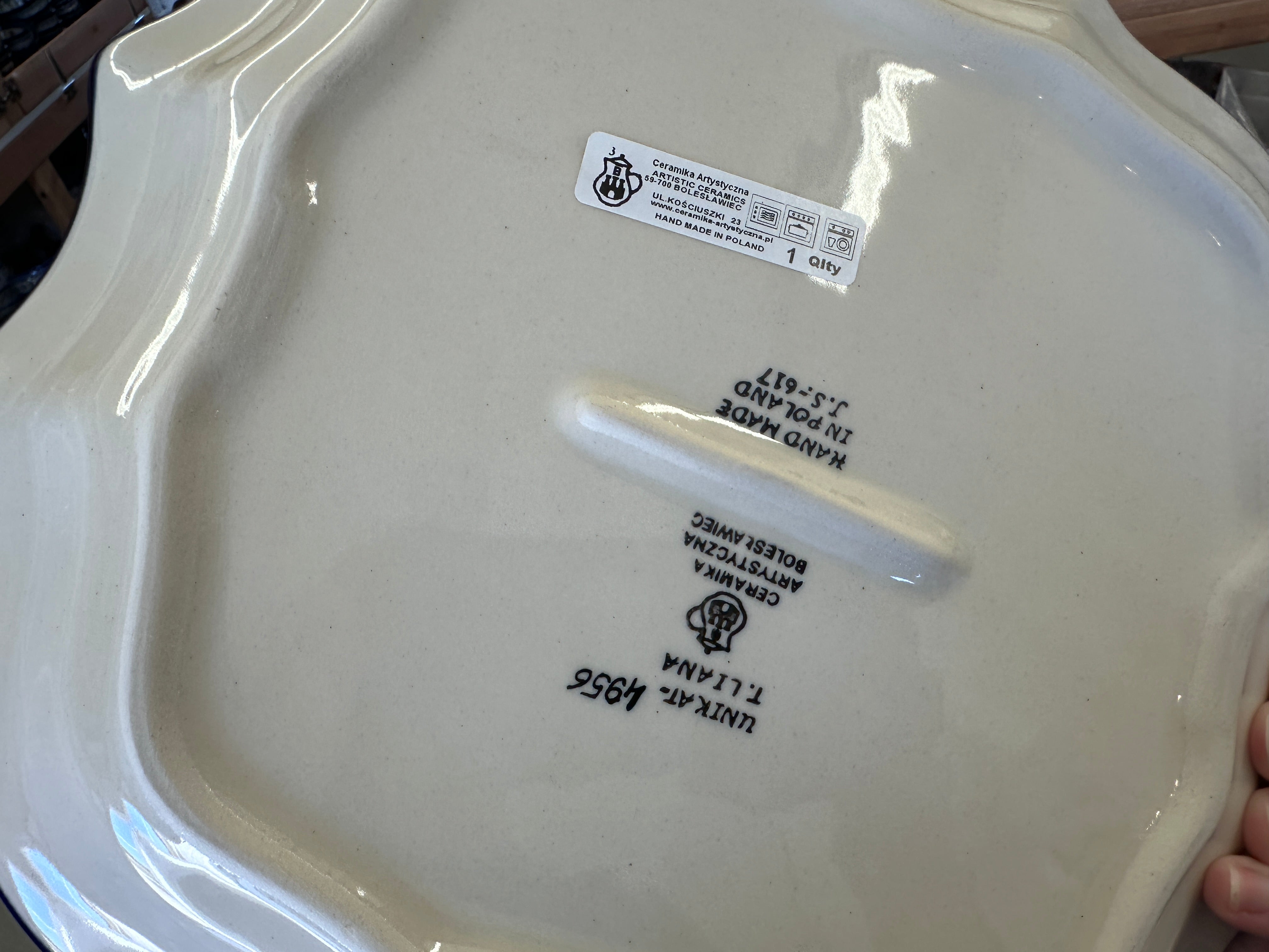 CLEARANCE Unikat Fancy Edge Plate