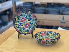 CLEARANCE Scalloped Unikat Bowl