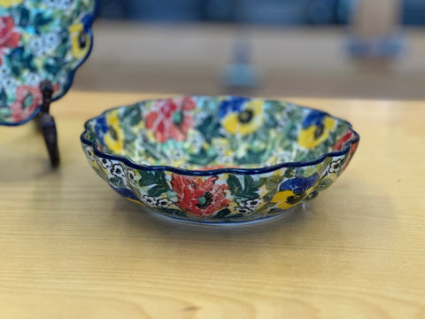 CLEARANCE Scalloped Unikat Bowl