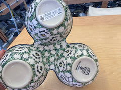 CLEARANCE Unikat Triple Bowl Server