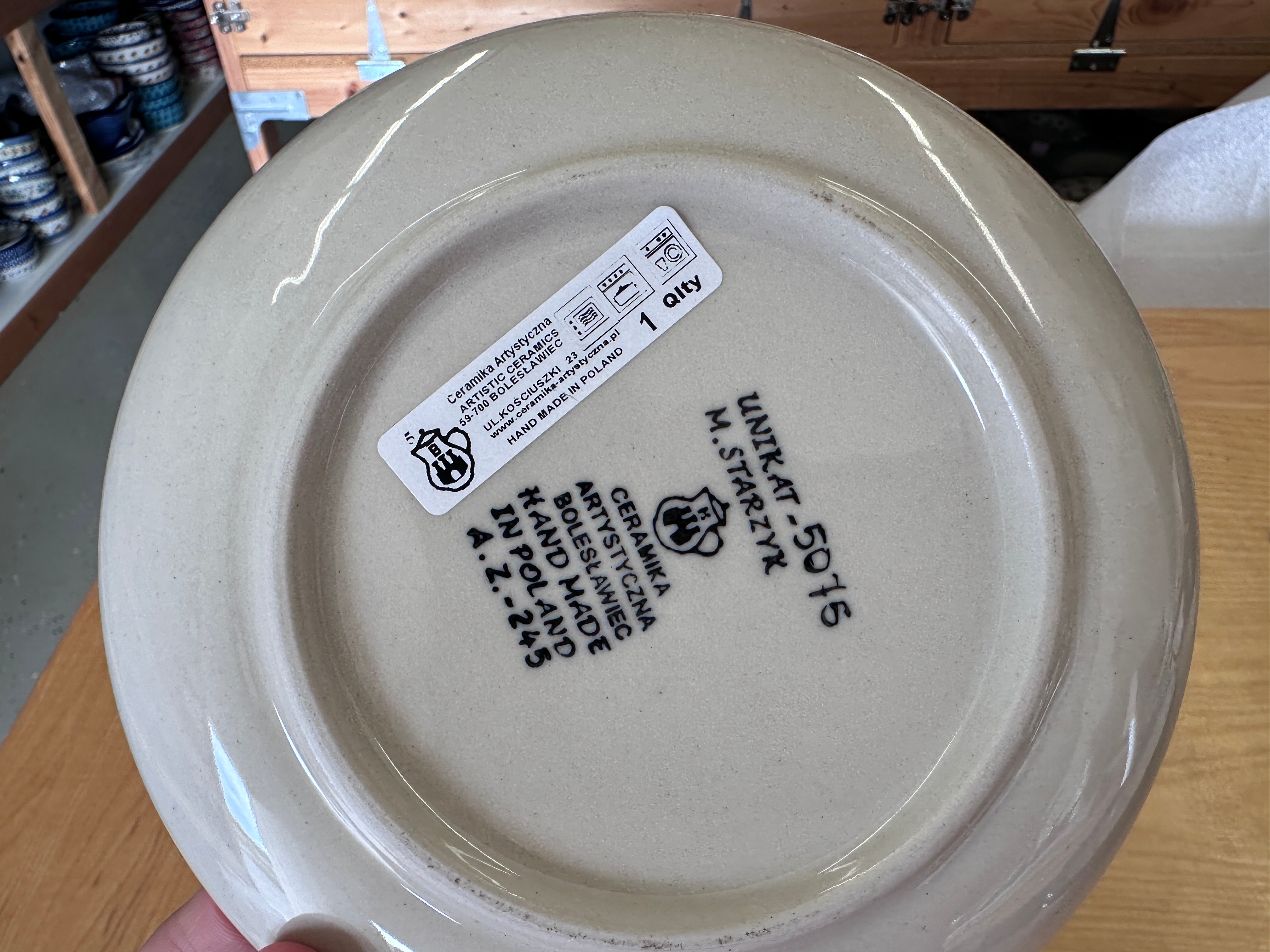 CLEARANCE 6" Unikat Plate