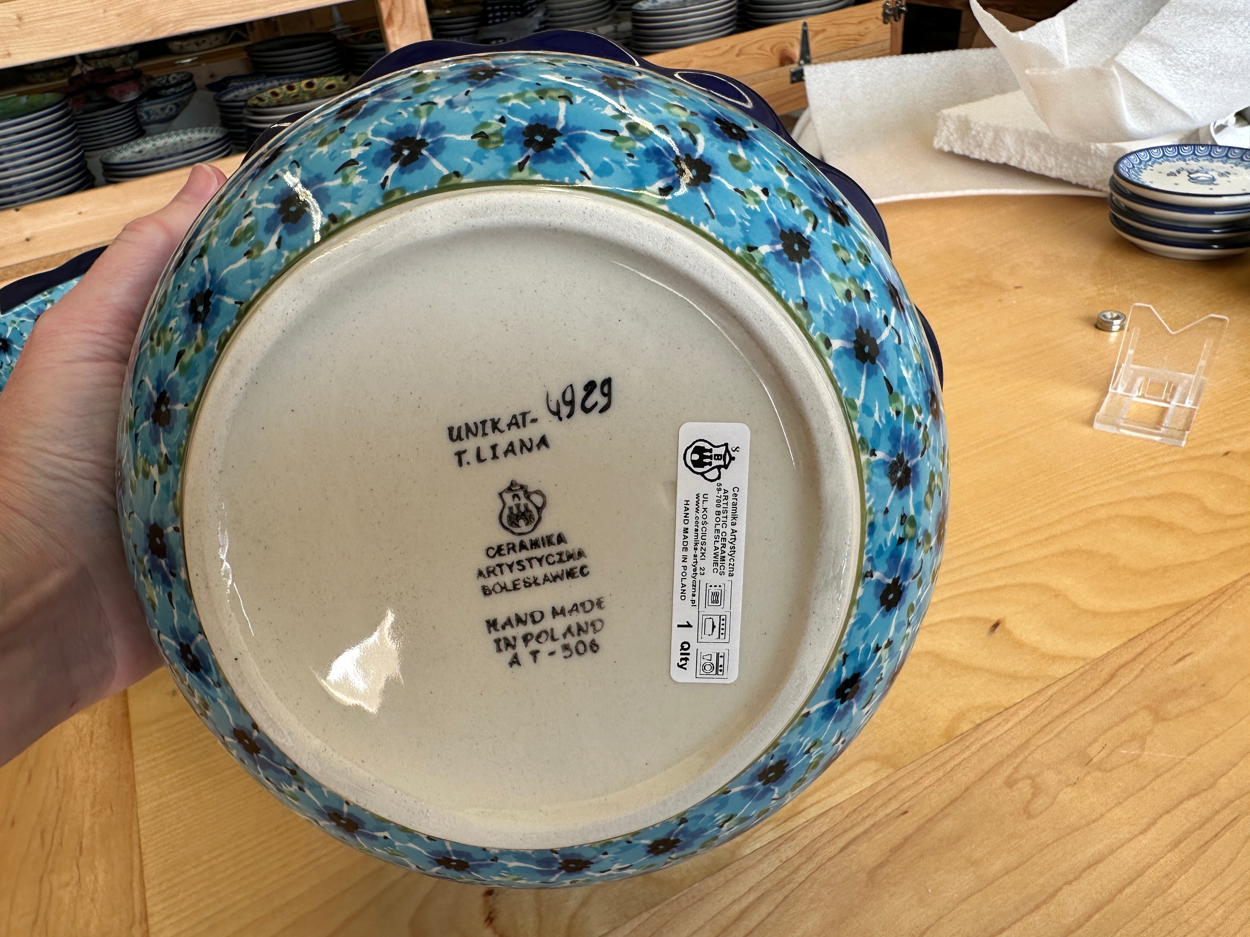 CLEARANCE Large Unikat Petal Bowl