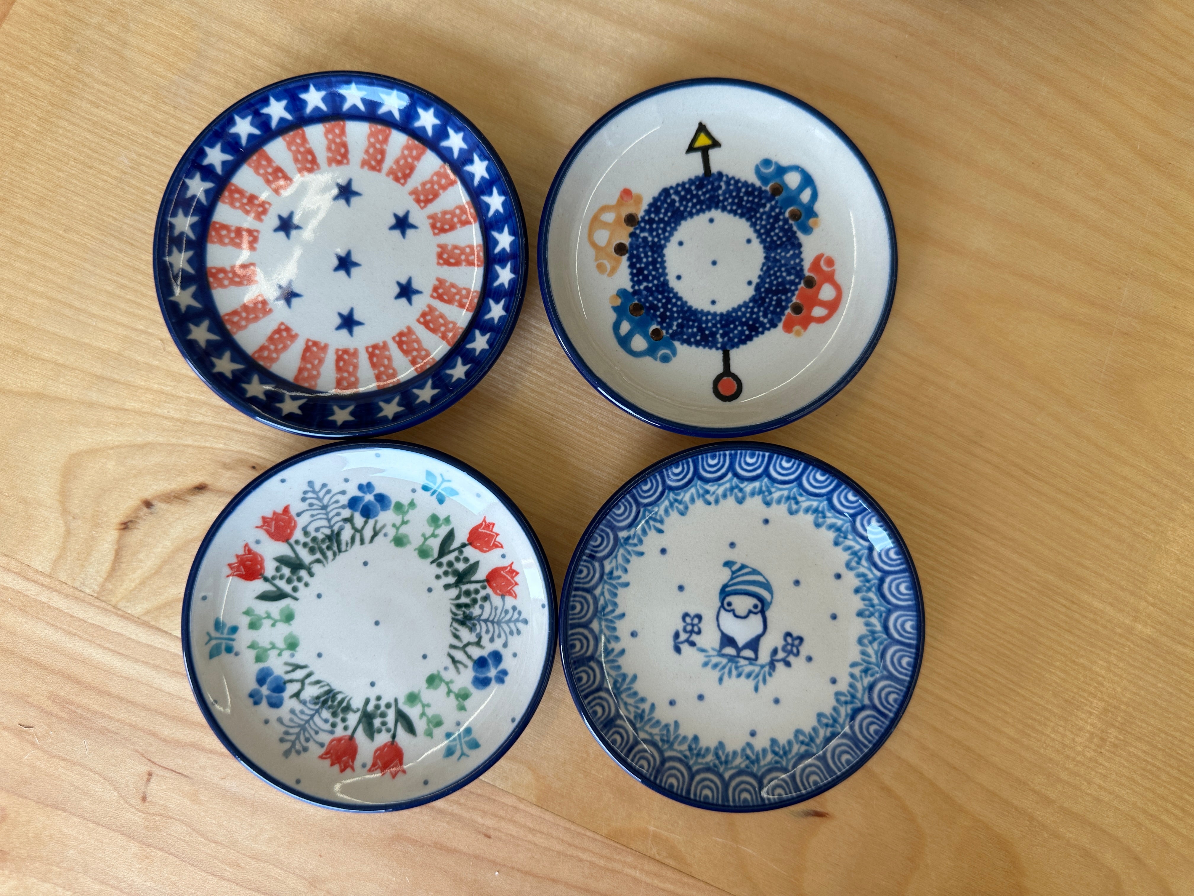 CLEARANCE Mini Plate Coaster Set