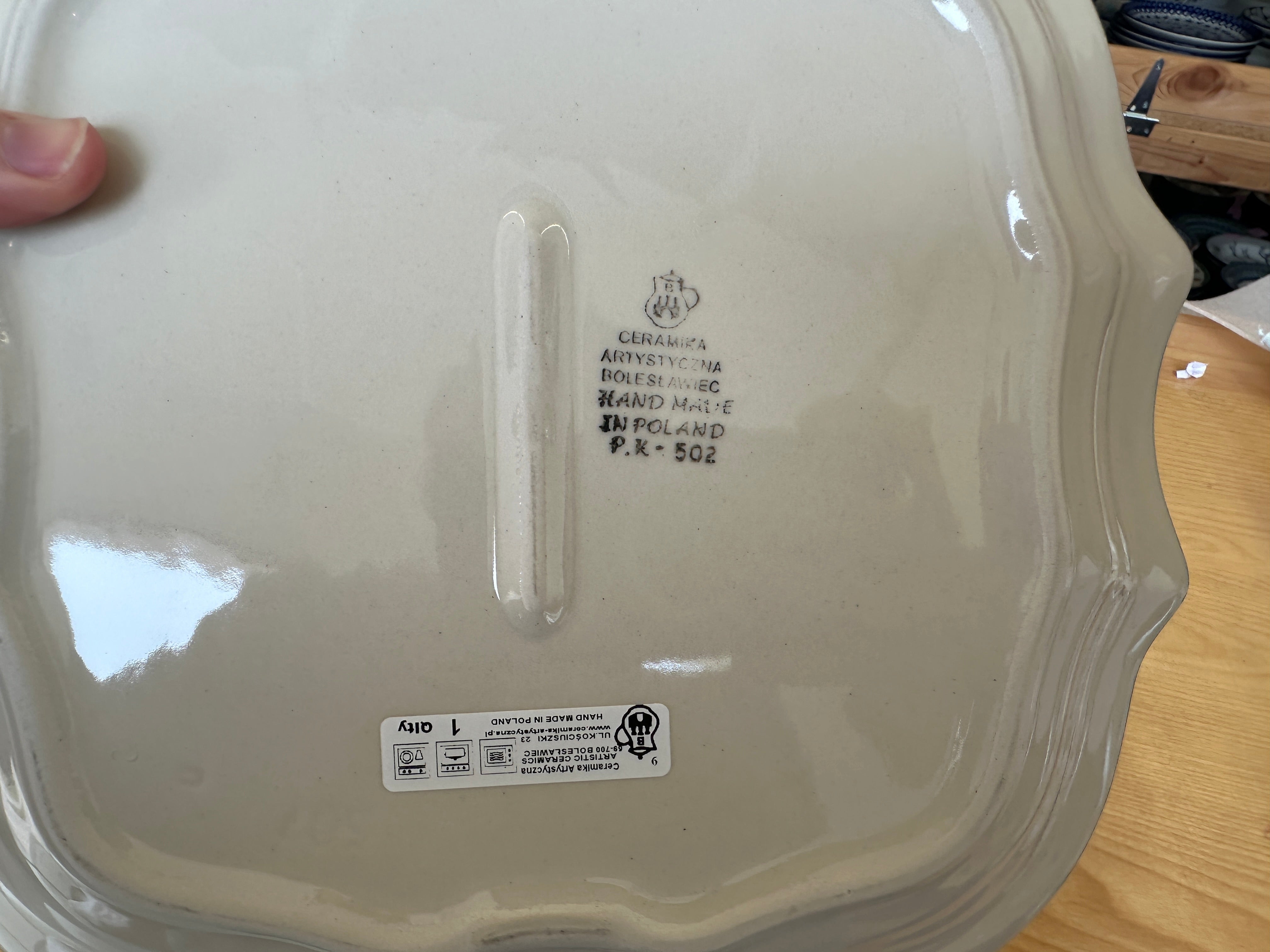 CLEARANCE Fancy Edge Plate