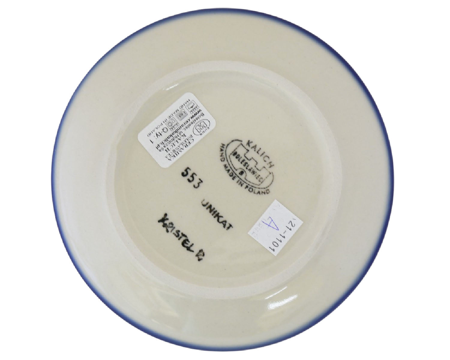 6" Unikat Bread Plate