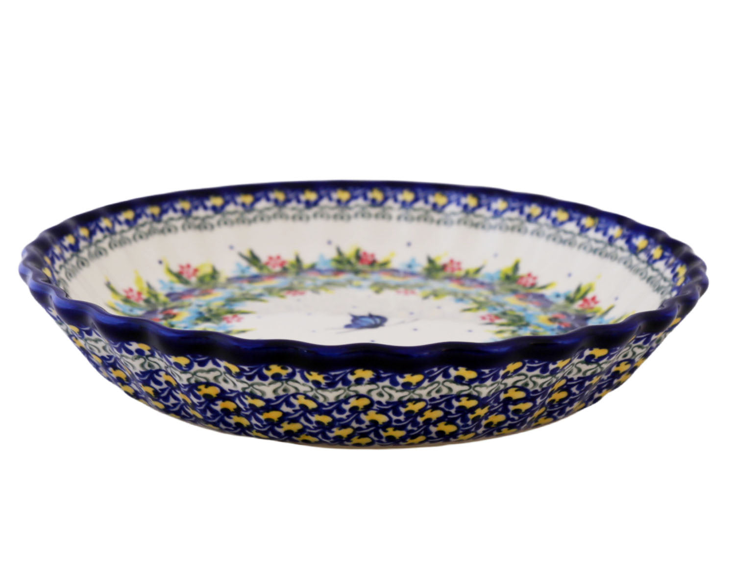 Unikat Ruffled Pie Dish