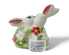 Unikat Kissing Bunny Figure