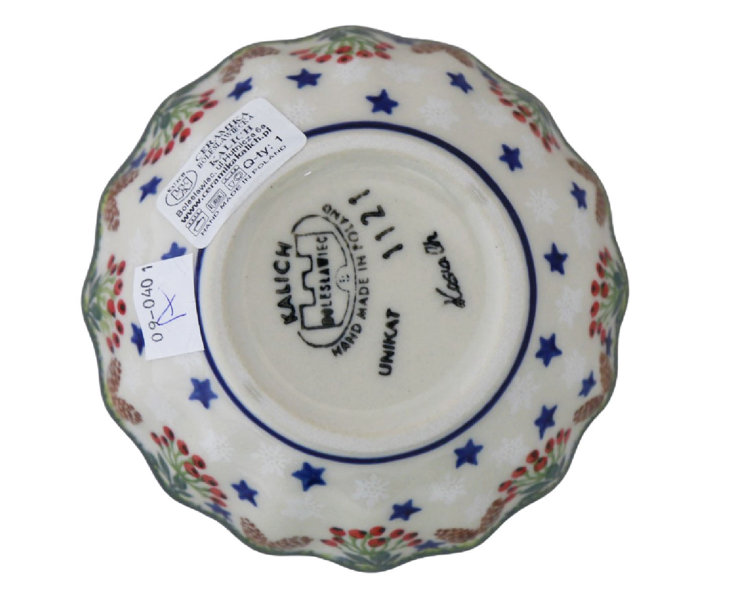 Unikat Scalloped Bowl
