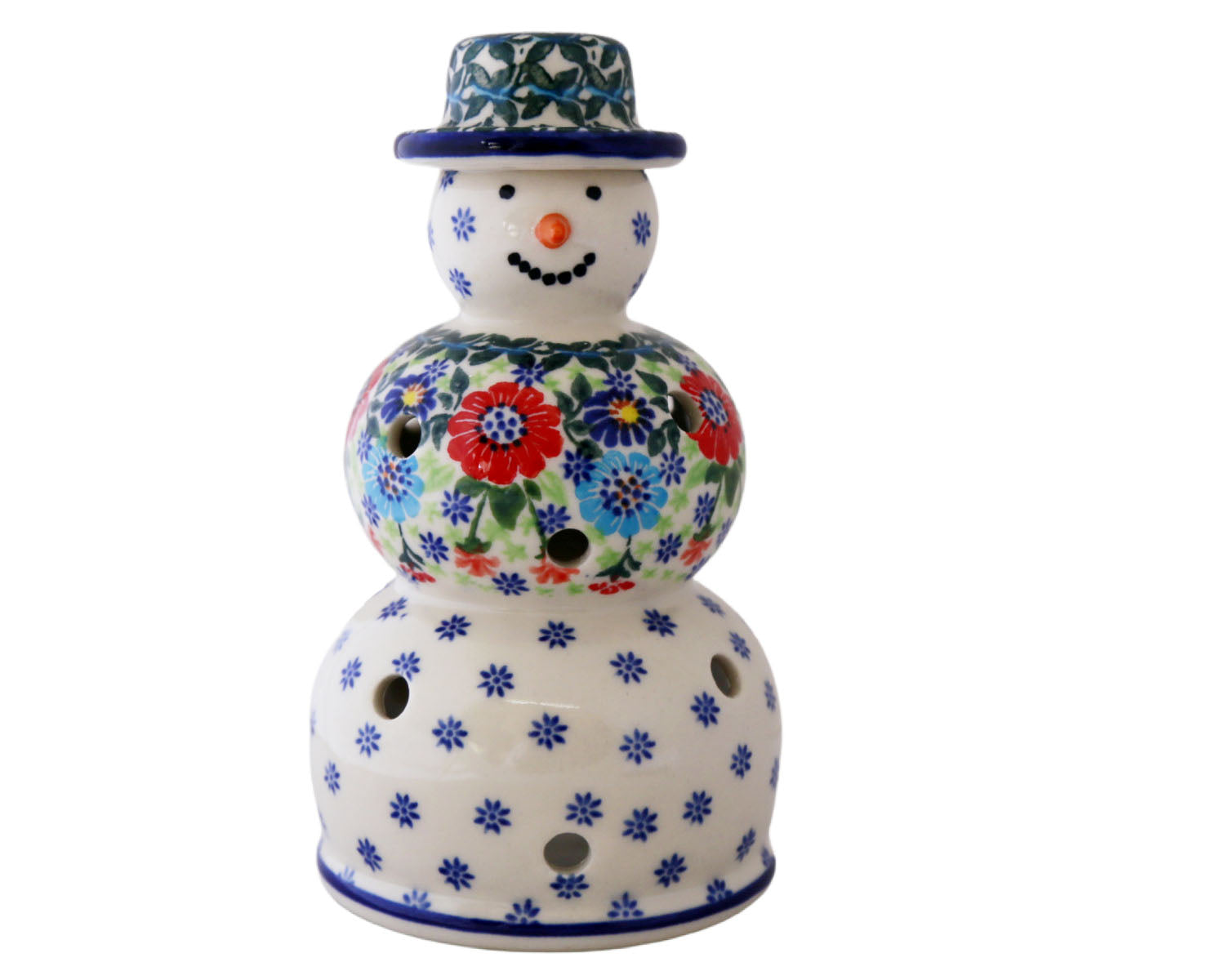 Unikat Snowman Luminary