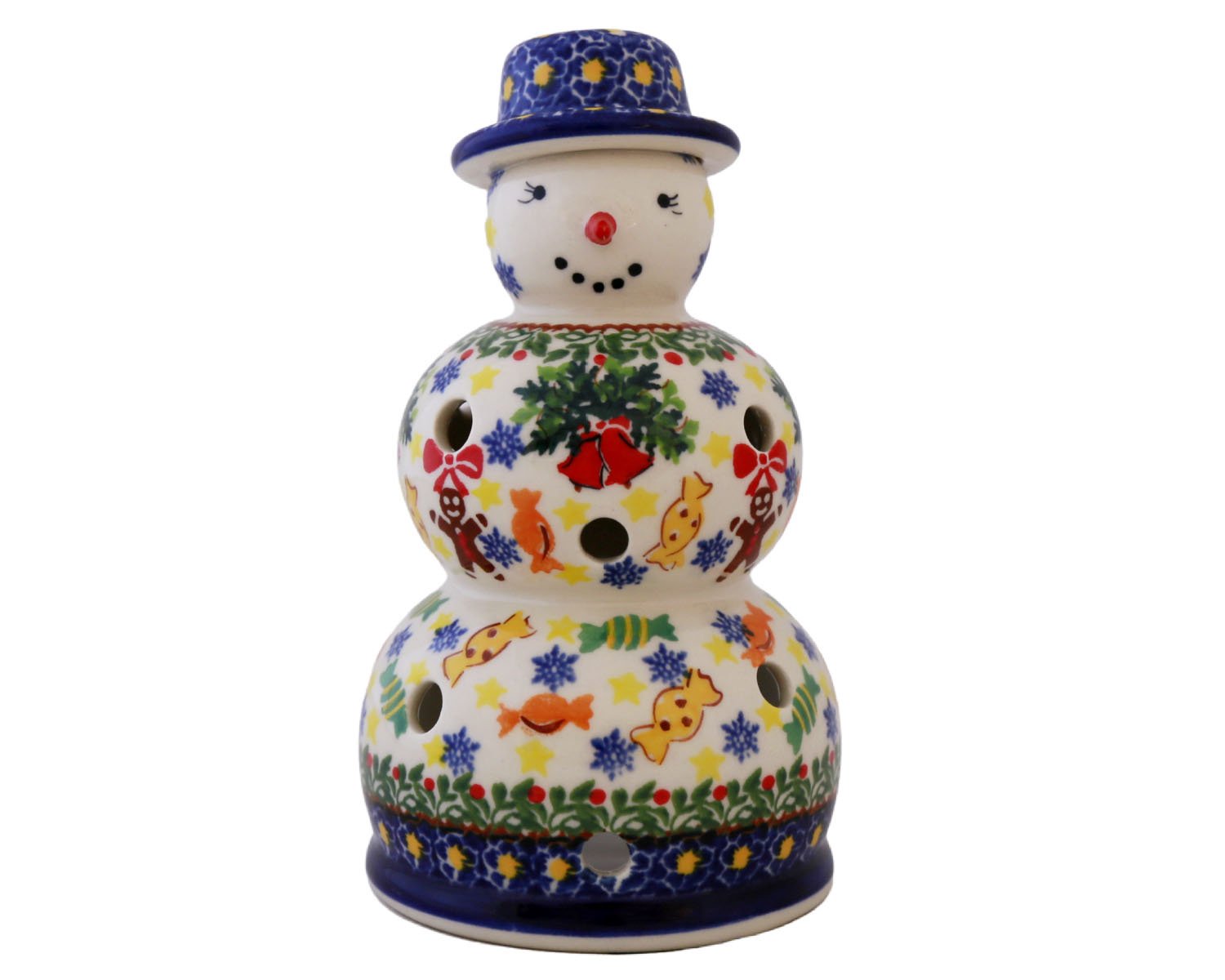 Unikat Snowman Luminary