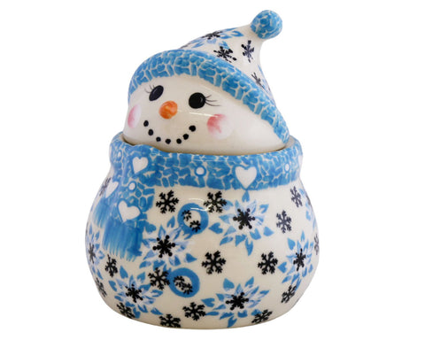 Medium Unikat Snowman Canister