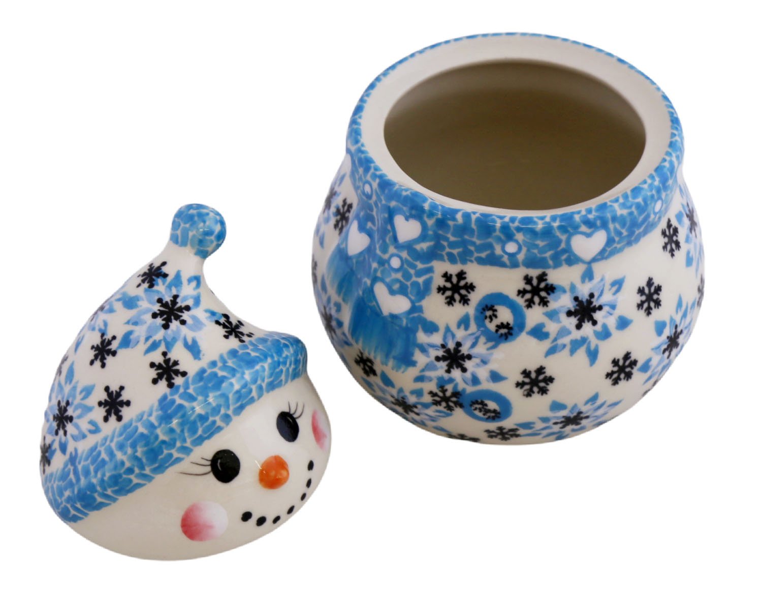 Medium Unikat Snowman Canister