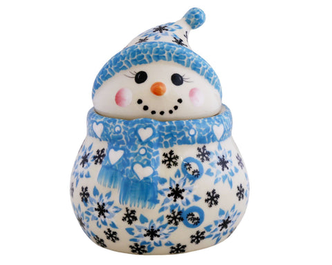 Medium Unikat Snowman Canister