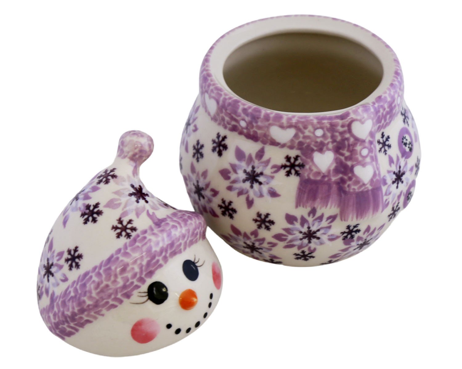 Medium Unikat Snowman Canister