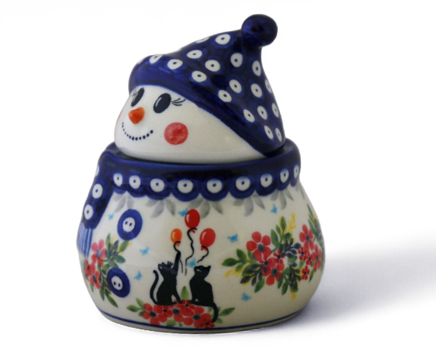 Medium Unikat Snowman Canister