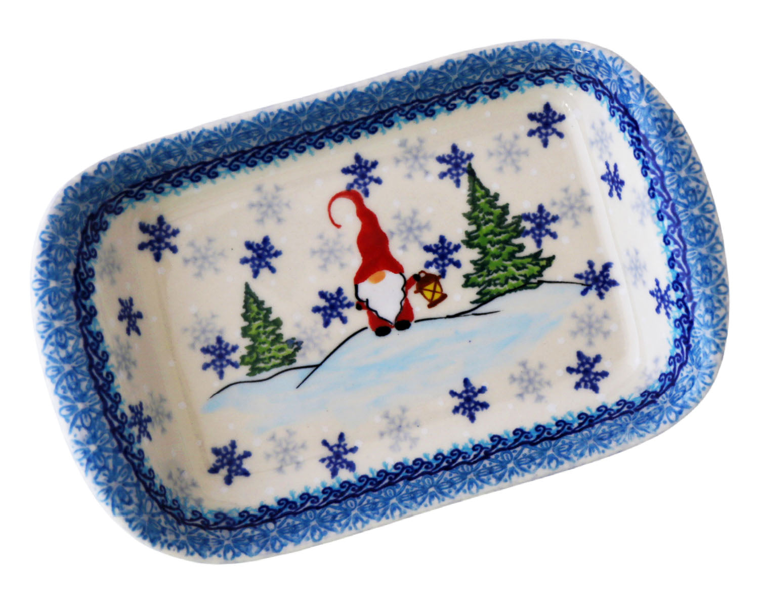 7.5" Unikat Handled Dish