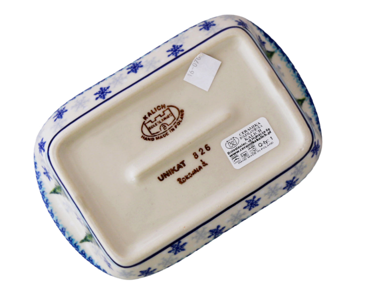 7.5" Unikat Handled Dish