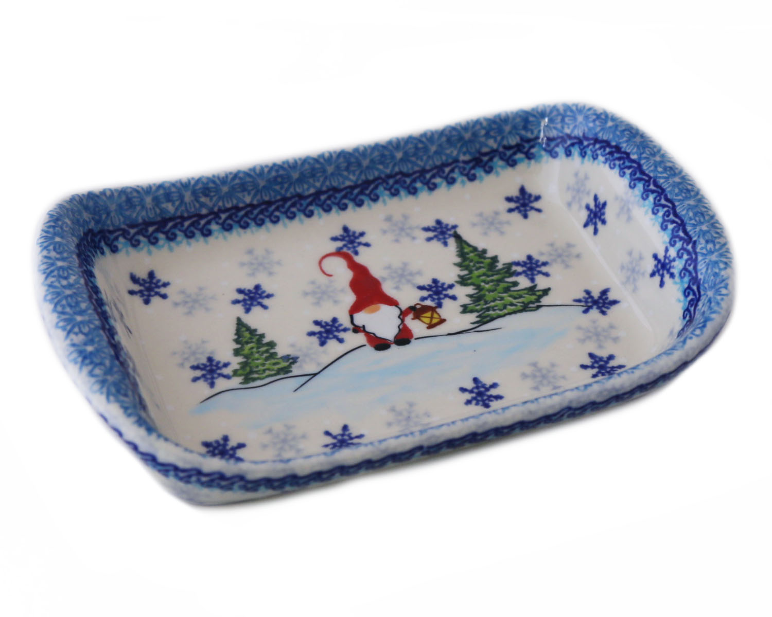 7.5" Unikat Handled Dish