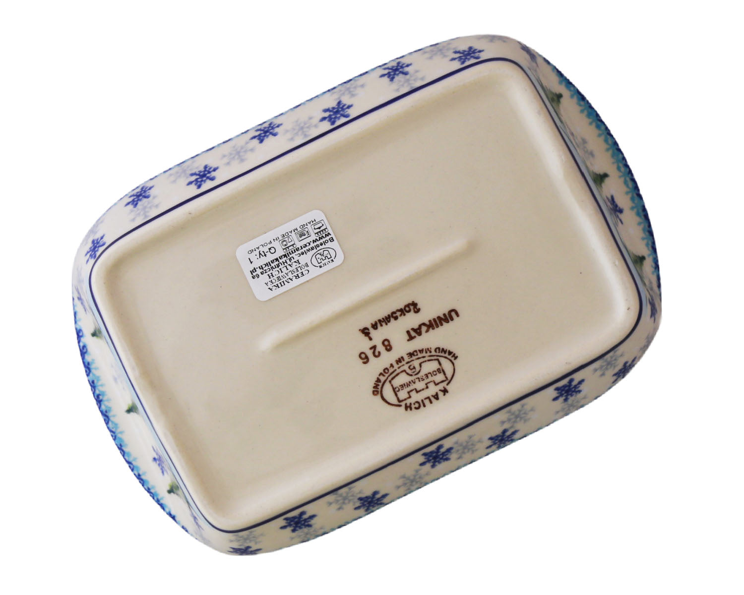 8.5" Unikat Handled Dish