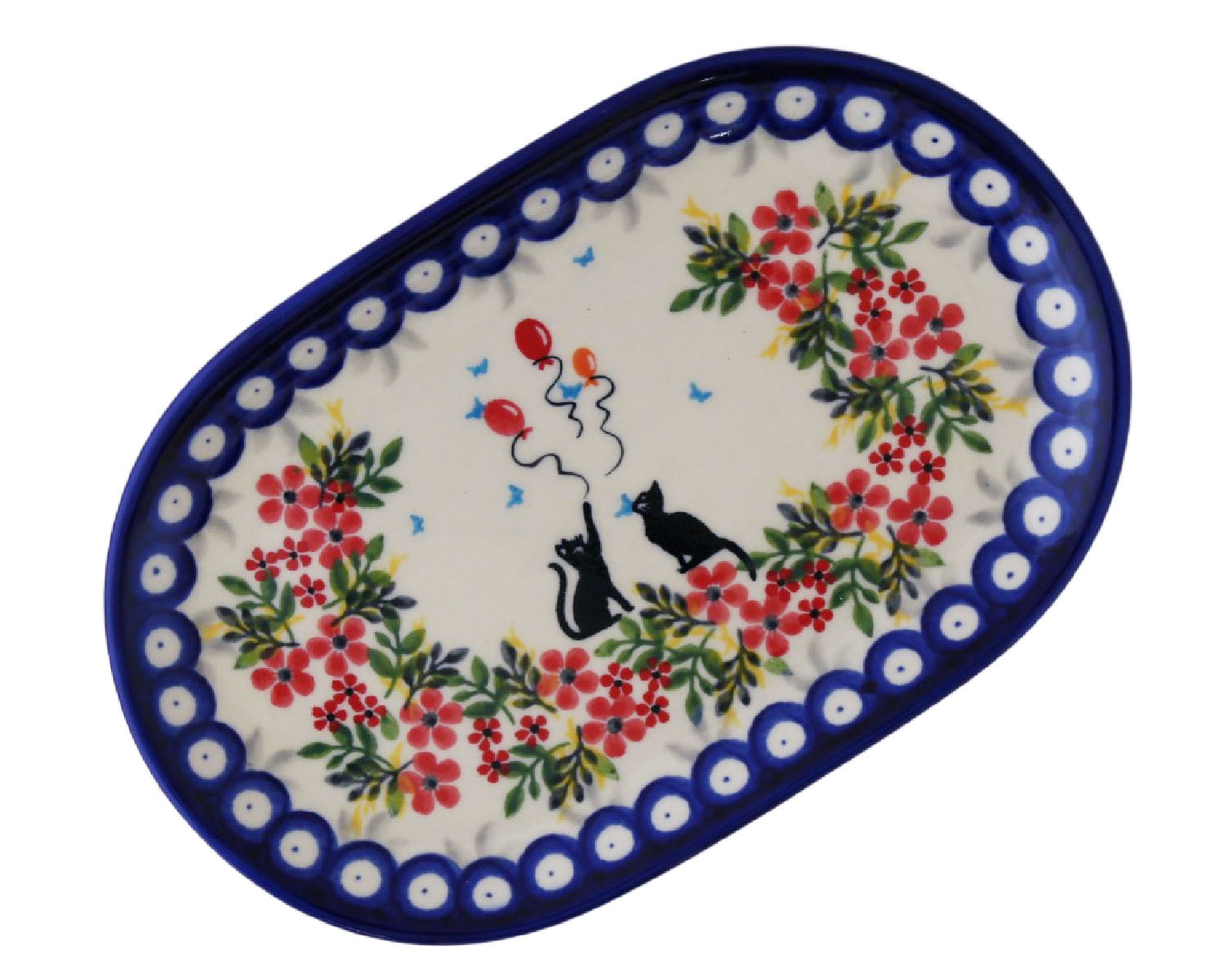 Unikat 9” Oval Plate