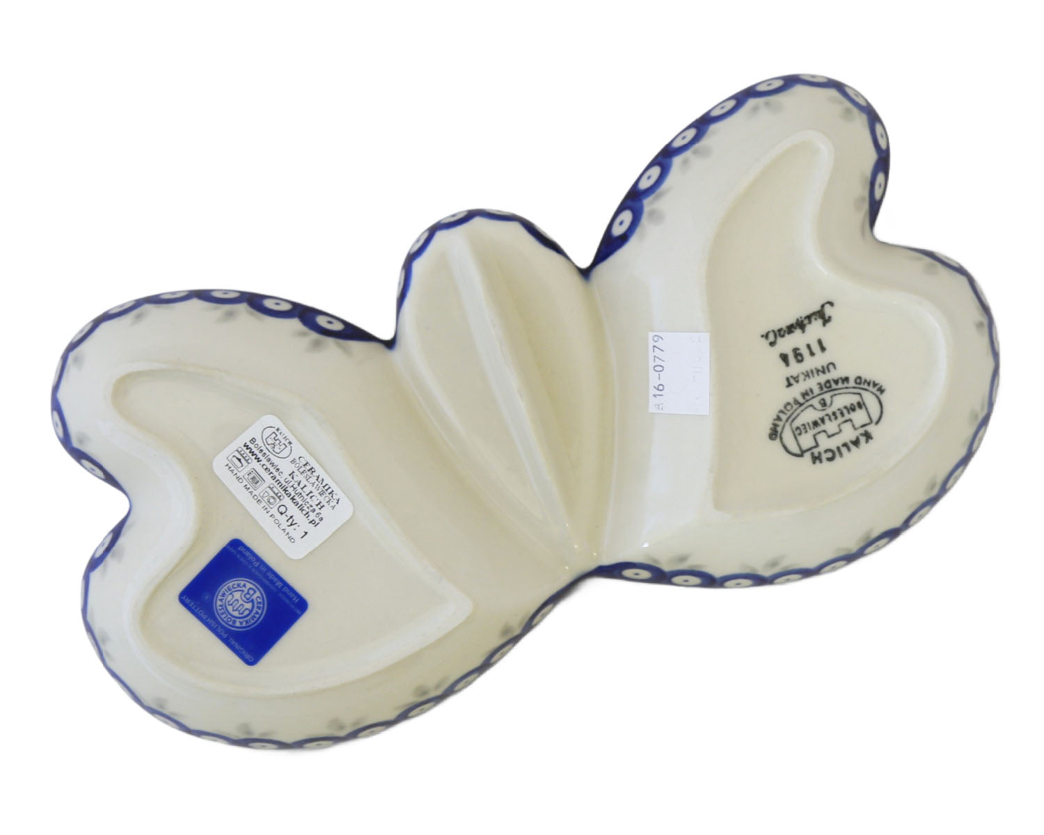 Unikat 9.75" Butterfly Serving Dish