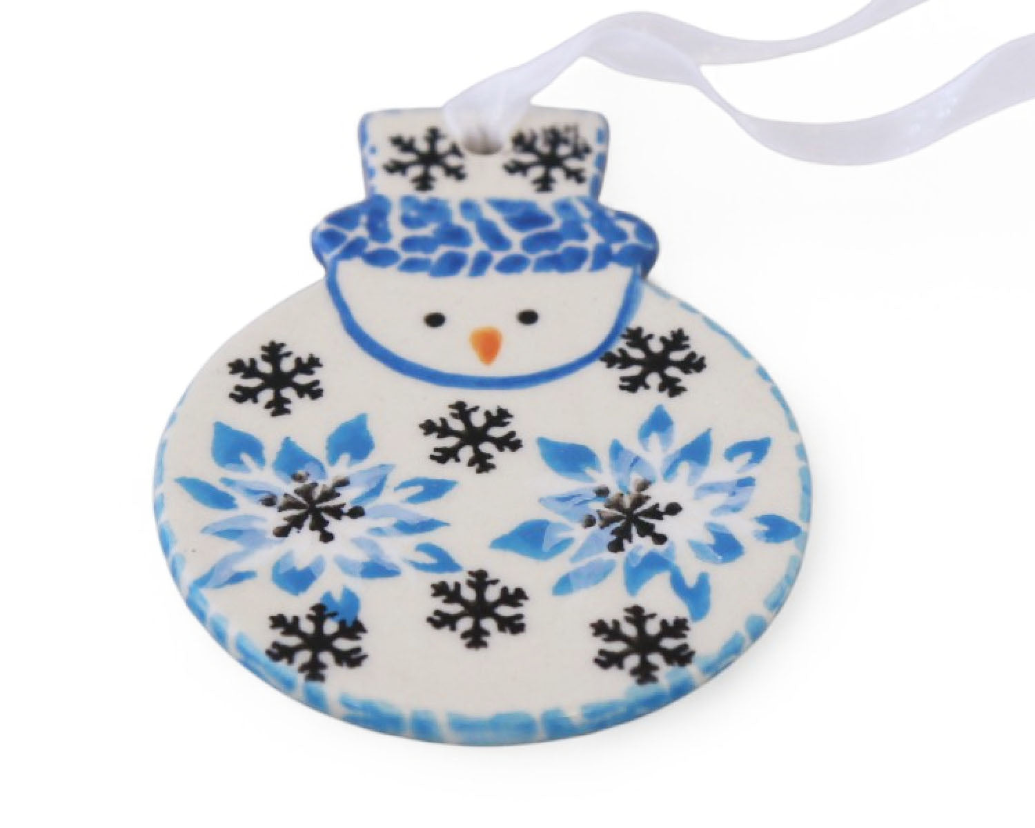 Unikat 3.5" Snowman Ornament