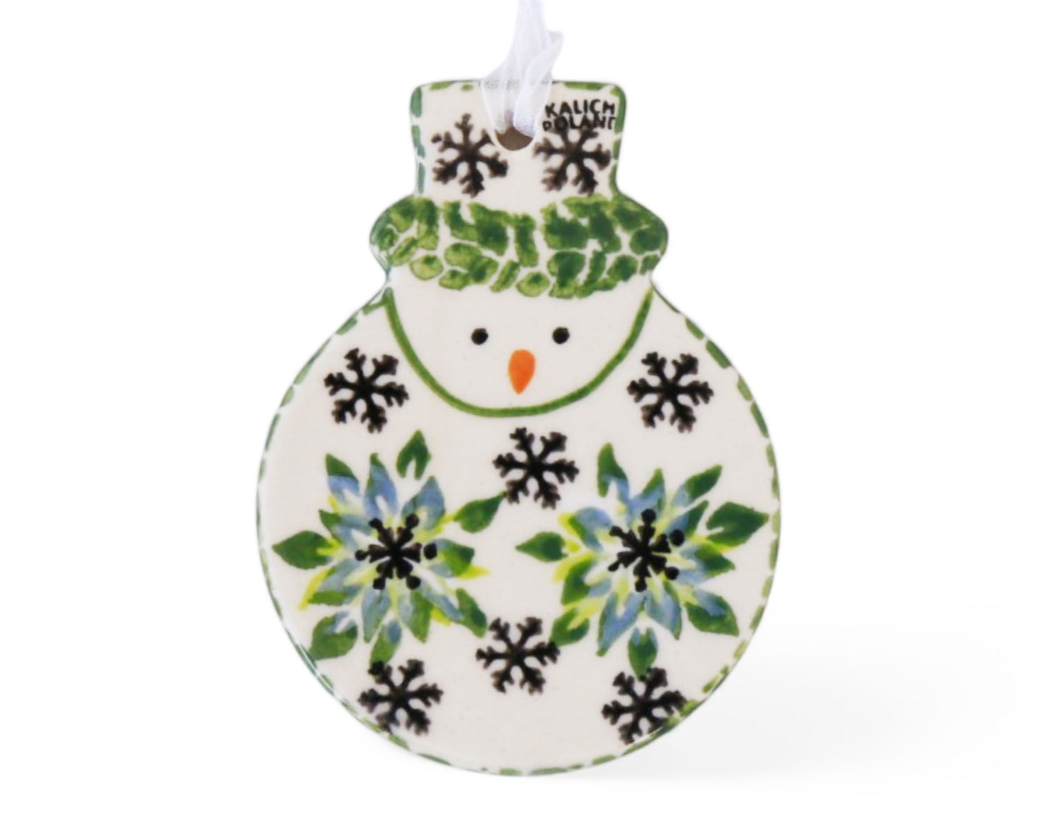 Unikat 3.5" Snowman Ornament