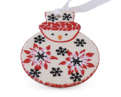 Unikat 3.5" Snowman Ornament