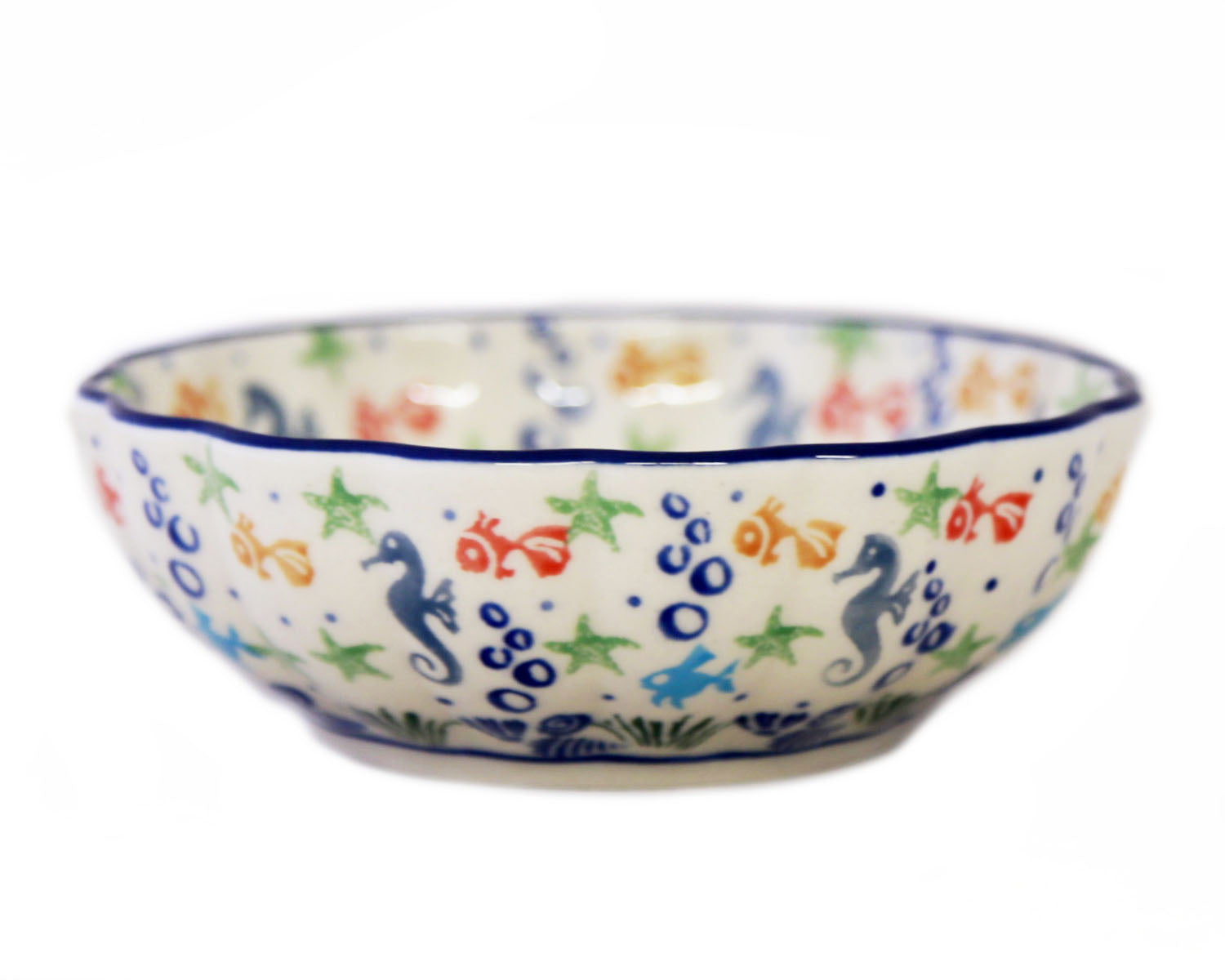 Scalloped Side Bowl
