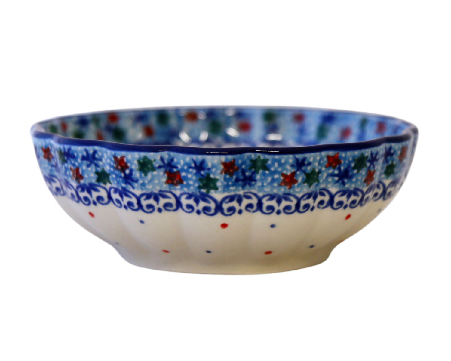 Scalloped Side Bowl
