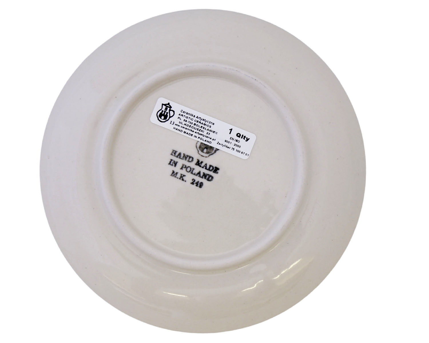 6" Plate