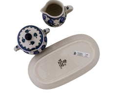 Cream and Sugar with Tray Set