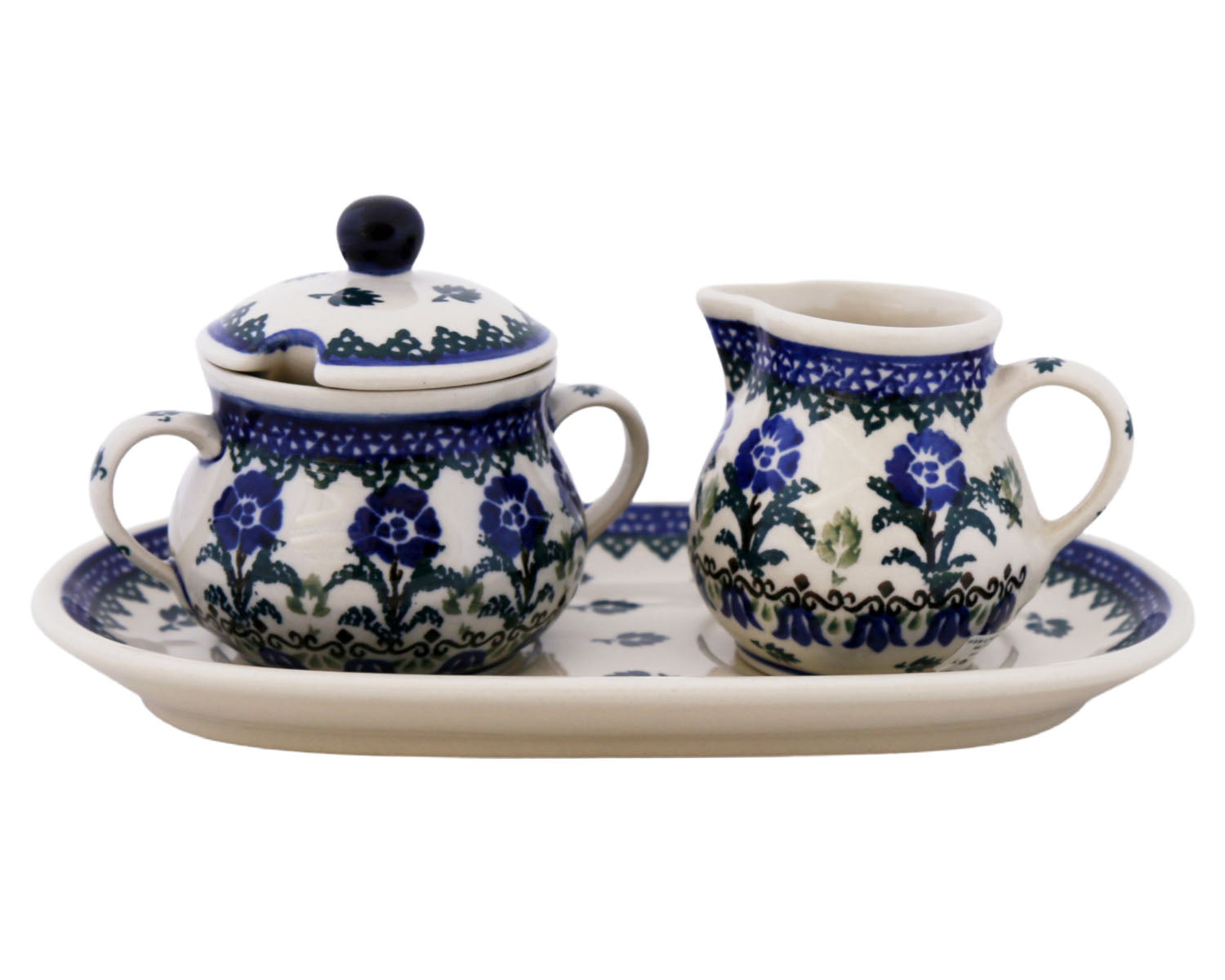 Cream and Sugar with Tray Set