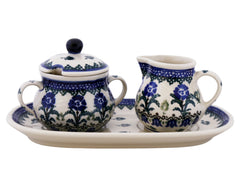 Cream and Sugar with Tray Set