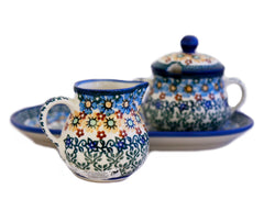 Unikat Cream and Sugar with Tray Set