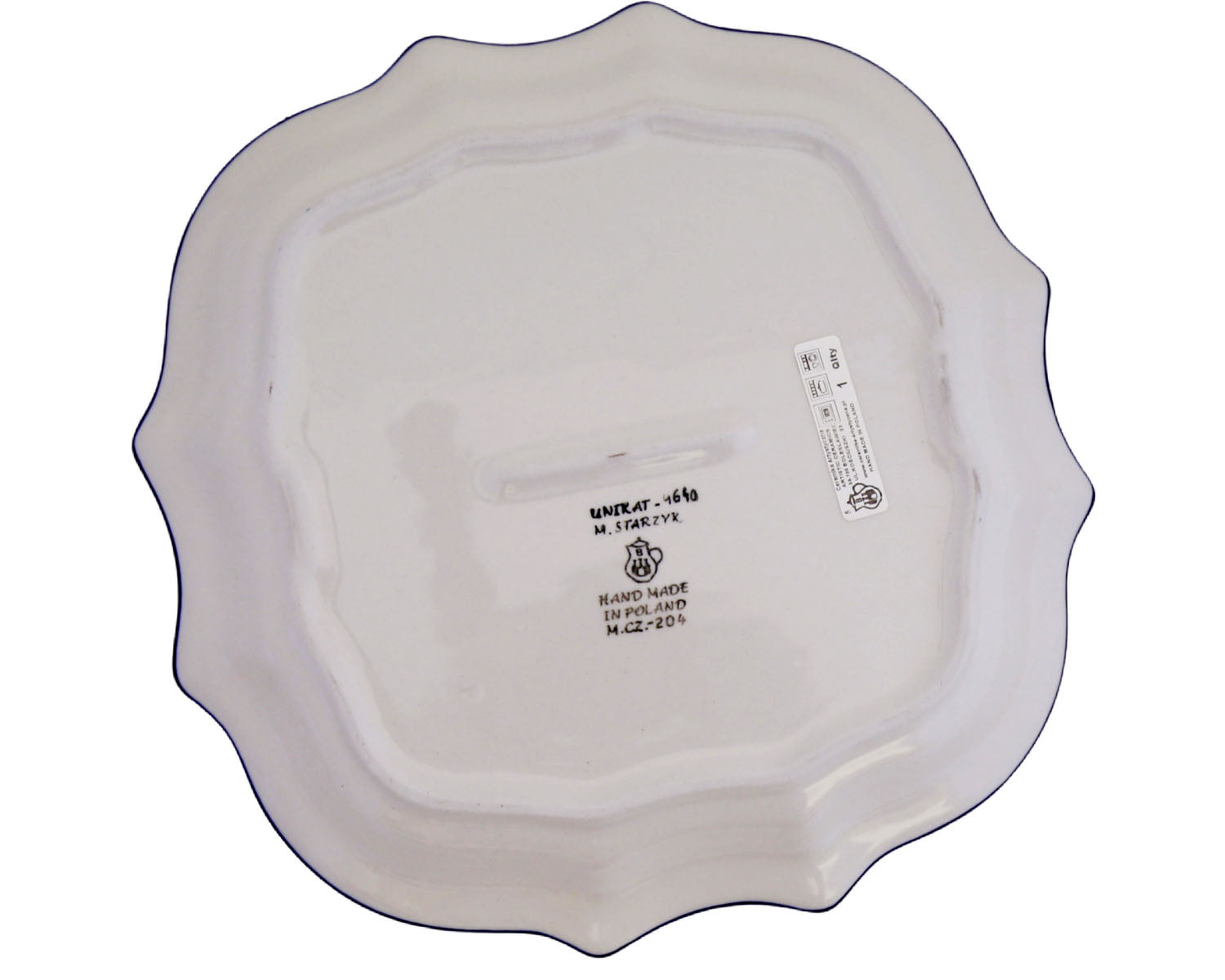 Unikat Fancy Edge Plate