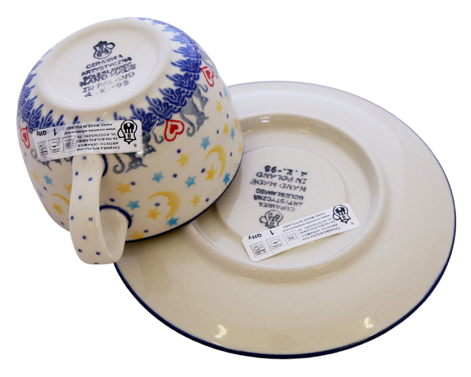 9oz Cup and Saucer Set