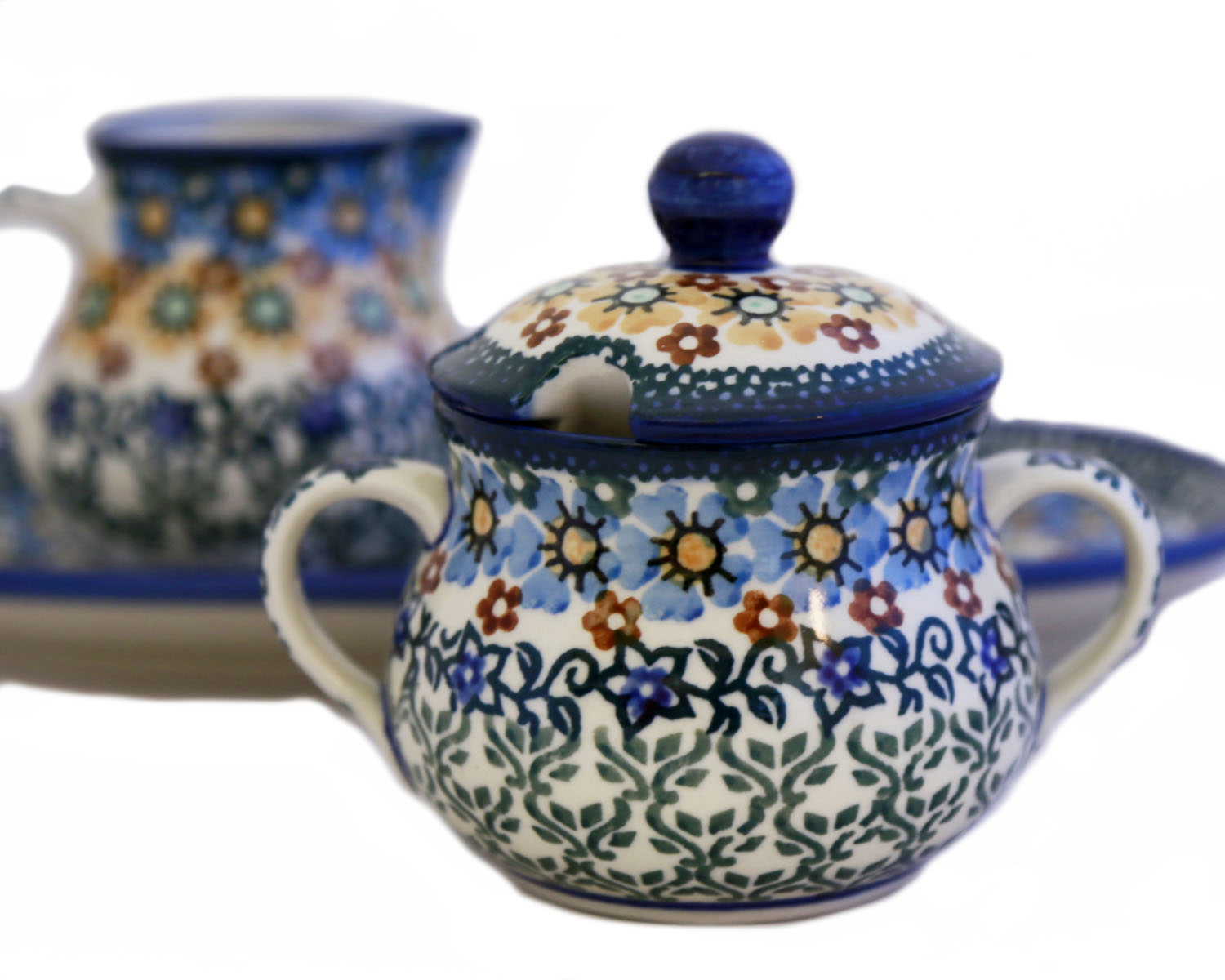 Unikat Cream and Sugar with Tray Set
