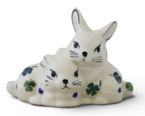 Double Bunny Figure