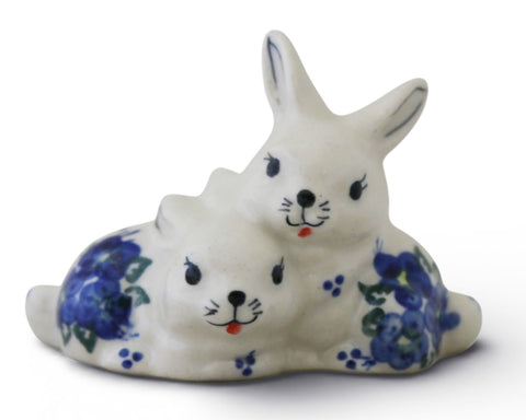 Double Bunny Figure