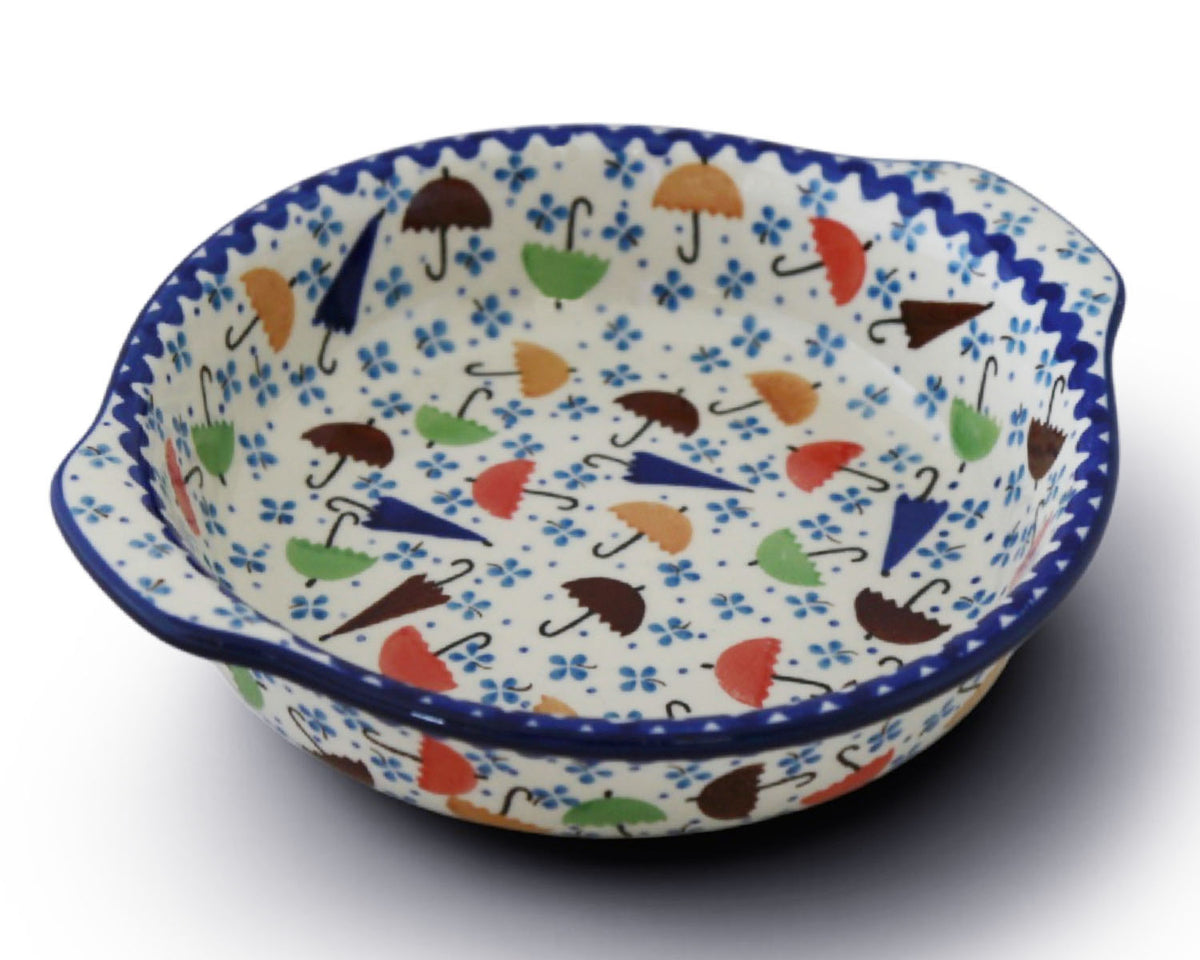 Unikat Round Baker with Handles