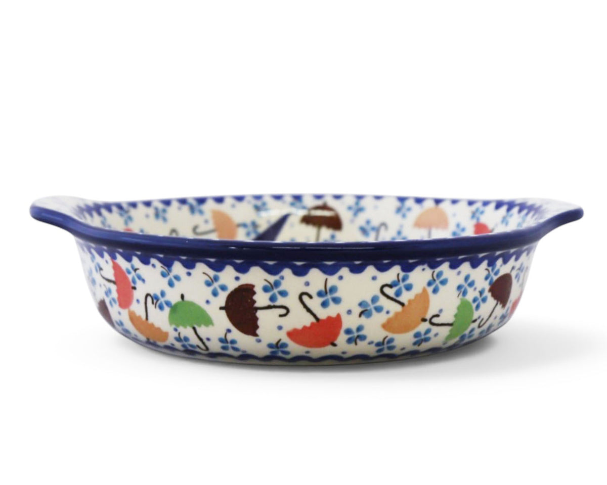 Unikat Round Baker with Handles