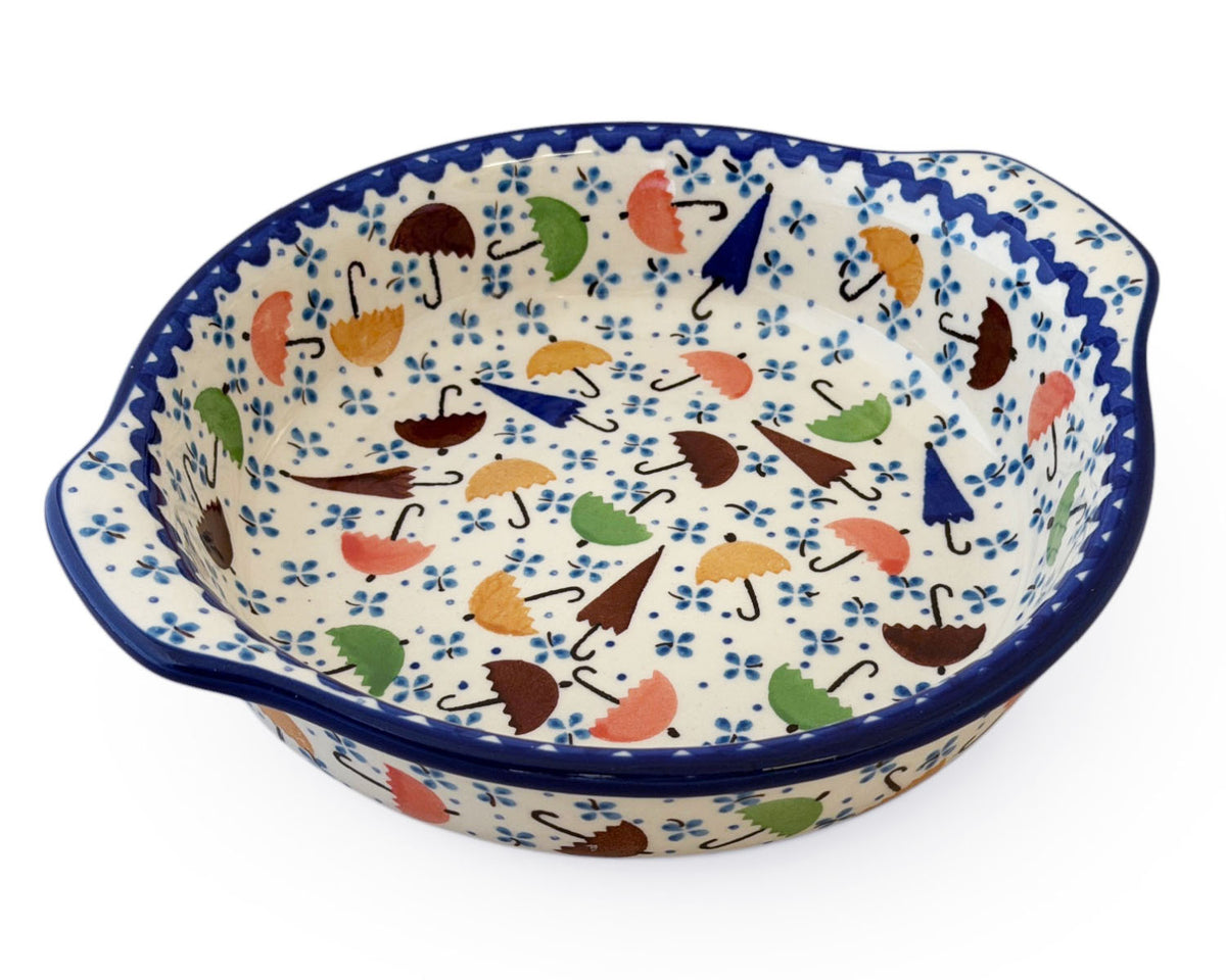 Unikat Round Baker with Handles