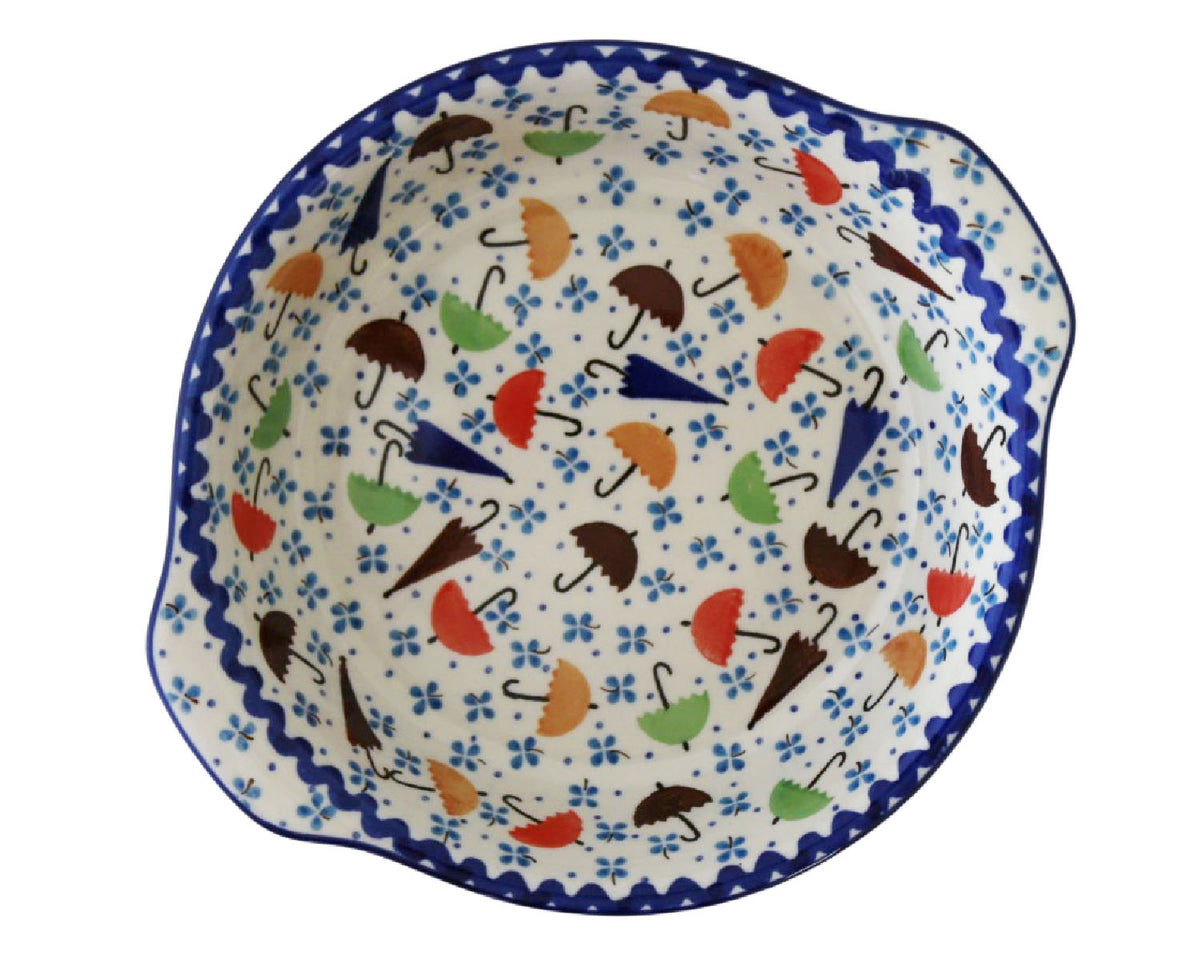 Unikat Round Baker with Handles