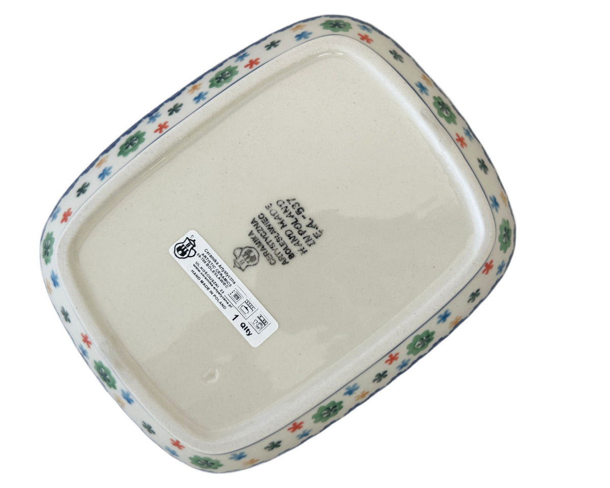 Rectangular Snack Plate
