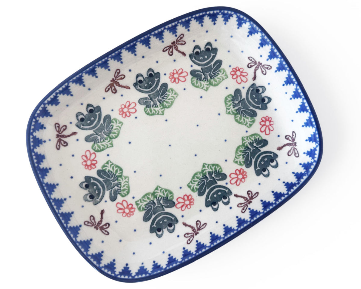 Rectangular Snack Plate